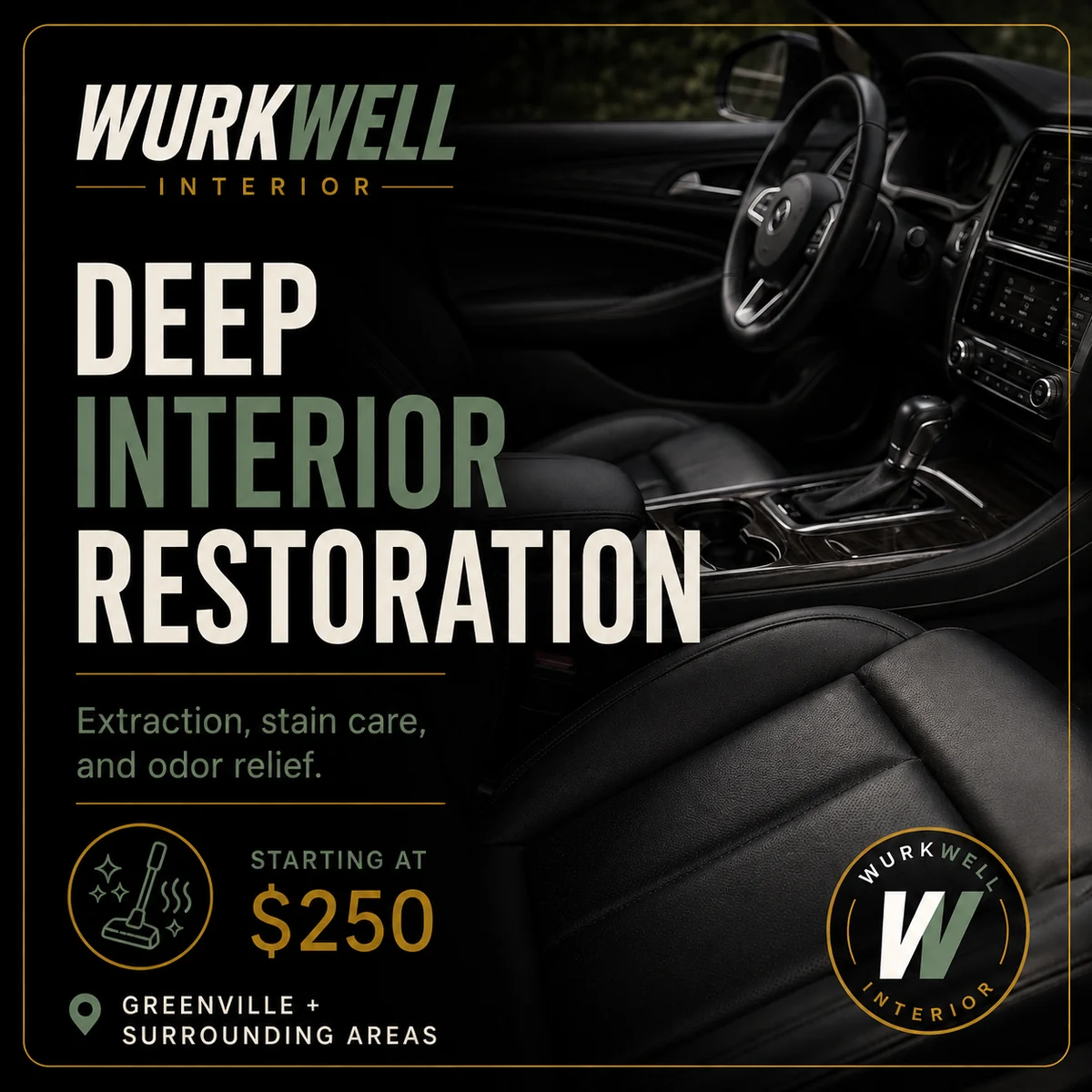 Deep Interior Restoration service