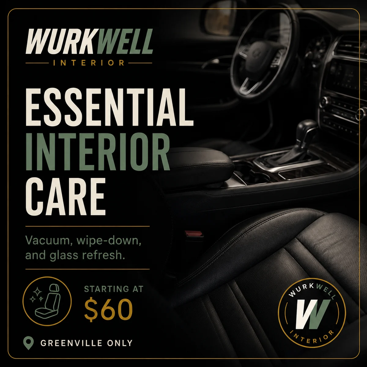 Essential Interior Care service